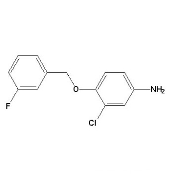 3-Хлор-4- (3-фторбензилокси) Анилин CAS № 202197-26-0